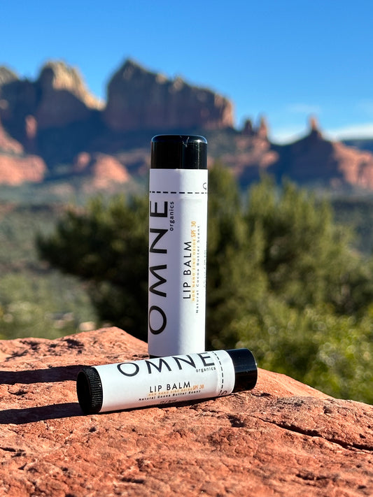 1 for $12~ The MINI SPF 30 Lip Balm ~ Unscented ~ Non Nano Zinc  ~ Minimal cocao butter scent.