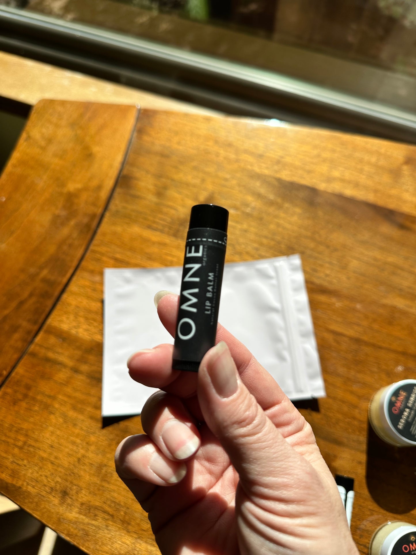 1 for $12 ~ The MINI Lip Balm ~ Unscented ~ Minimal cocao butter scent.